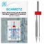 Schmetz Twin Hemstitch Machine Needles (2.5/100)  1 needle