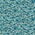 Kasumi fabric: Floating Flowers Teal