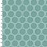 Painted Soul fabric: Diamond Flowers Turquoise (per 1/4 metre)