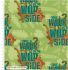 Blast from the Past fabric: A Walk on the Wild Side Green (per 1/4 metre)