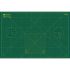 A1 Double Sided Rotary Cutting Mat Green/Green