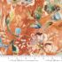 Desert Oasis Fabric: Desert Bloom Red Ochre (per 1/4 metre)