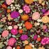 Luxe fabric: Large Floral Pink (per 1/4 metre)