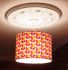 Lampshade Kit 30cm Diameter Round for Hanging or Table Lamp