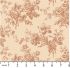 Classic Florals Fabric: Toile Light Rose (per 1/4 metre)