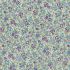 Lecien Florals: Small Purple Flowers Taupe (per 1/4 metre)