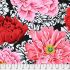 Philip Jacobs Fabric: Brocade Peony Crimson (per 1/4 metre)