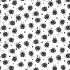 HiContrast Fabric: Ladybugs White (per 1/4 metre)