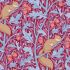 Tilda Hibernation fabric: Squireldream Hibiscus (per 1/4 metre)