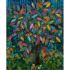 Sue Penn Paper Trees fabric: Forest Panel