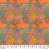 Sue Penn Butterfly Fields fabric: Crosshatch Orange