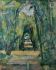 French Impressionists The National Gallery fabric: Avenue at Chantilly Panel