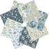 Sanderson Southwold Blue Fat Quarter Pack