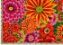 Kaffe Fassett Fabric Enchanted Red (per 1/4 metre)