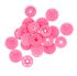 Bohin Finger Snap Buttons 13mm (1/2') Pink Pack of 8