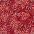 Noel Fabric: Festive Floral Red/Gold (per 1/4 metre)