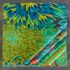 Kaffe Fassett Collective Fabrics Greens & Aquas 10' Patchwork Palette