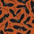 Halloween fabrics: Scaredy Cat, Bats