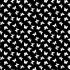 HiContrast Fabric: Mini Butterflies Black (per 1/4 metre)