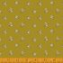 Eliza fabric: Spaced Floral Gold/Brass (per 1/4 metre)