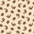 Stacy West Fabrics: Leaf and Spray Toss Cream (per 1/4 metre)