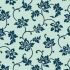 Annabella Fabric: Trumpet Vine Teal (per 1/4 metre)