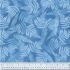 Botanical Blues Fabric: Fern Leaves Soft Blue (per 1/4 metre)