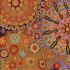 Kaffe Fassett Fabric Millefiore Brown (per 1/4 metre)