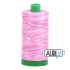 Aurifil 40 Cotton Variegated Thread 4660 Pink Taffy