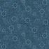 Willow Fabric: Flowers Denim (per 1/4 metre)