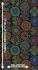 Kaffe Fassett Fabric Turkish Delight Black (per 1/4 metre)