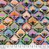 Kaffe Fassett Collective Fabric: Step Flower Contrast