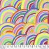 Kaffe Fassett Collective Fabric: Rainbows Grey (per 1/4 metre)