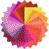 Kaffe Fassett Hot Spots 10' Patchwork Palette