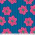 Brandon Mably Fabric Zebra Lily Blue (per 1/4 metre)