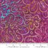 Bermuda Batiks fabric: Foliage Orchid (per 1/4 metre)