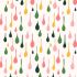 Pink Lemonade Fabric: Droplets Multi (per 1/4 metre)