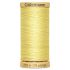 Gutermann Natural Cotton 50 Weight Thread 250m 0349 Pale Yellow