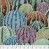 Philip Jacobs Fabric: Watermelons Grey (per 1/4 metre)