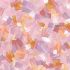 Confetti Blossoms fabric: Brushstrokes Pink/Orange (per 1/4 metre)