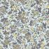 Lecien Florals: Small Packed Florals Sky (per 1/4 metre)