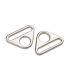 Prym Bag Triangle Rings 30mm silver