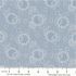 Dutch Heritage fabric: Two Tone Floral Leaf Chambray (per 1/4 metre)