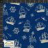 My Seven Seas Fabric: Expedition Ocean (per 1/4 metre)