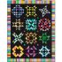 Kona Solids 2025 Block of the Month Black Background and Patterns - Pre-Order