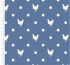 Blue Skies and Nutmeg fabric: Blue Chicken (per 1/4 metre)