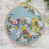 Large 19cm Applique Hoop Kit: Dawn Chorus