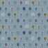 Heather and Sage fabric: Trees Blue (per 1/4 metre)