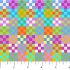 Piecework fabric: Nine Patch, Cheery