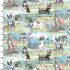 Cats & Dogs fabric: A Dogs Life Multi (per 1/4 metre)